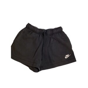Nike Sportswear Essential Fleece Shorts Black Small BV4122-010 Womens